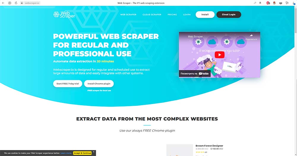 web scraper